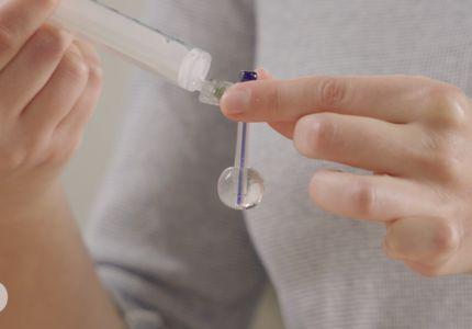 Kontrolle Ballon Button