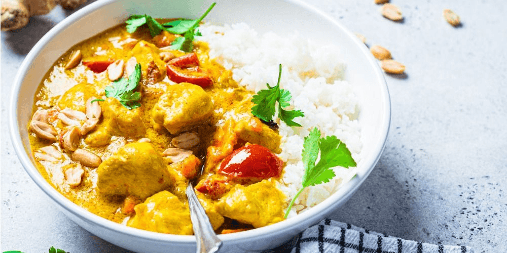 Hähnchen-Kokos-Curry 