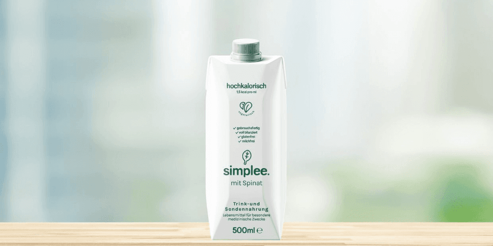 Simplee mit Spinat Sondennahrung