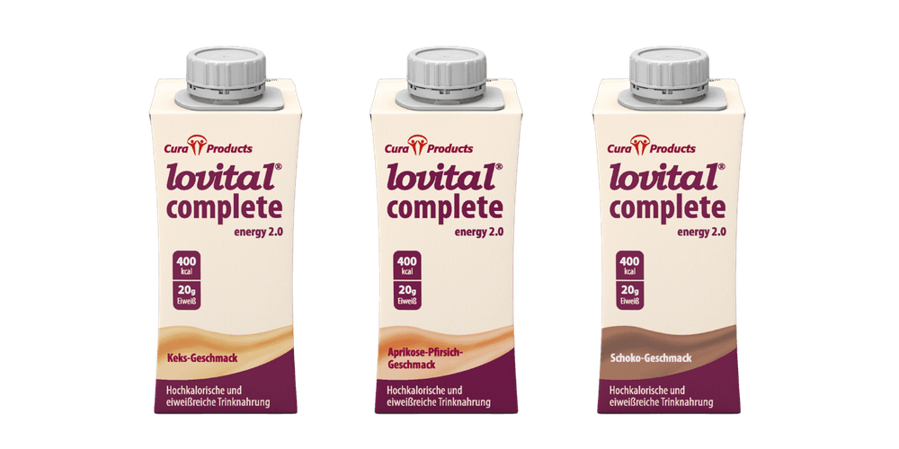 Trinknahrung: lovital complete energy 2.0 von CuraProducts
