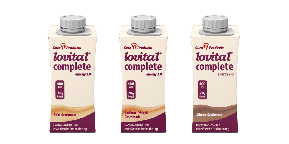 Trinknahrung: lovital complete energy 2.0 von CuraProducts