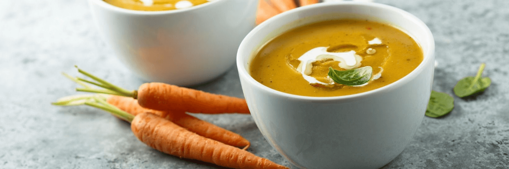 Karottensuppe mit Fresubin Trinknahrung