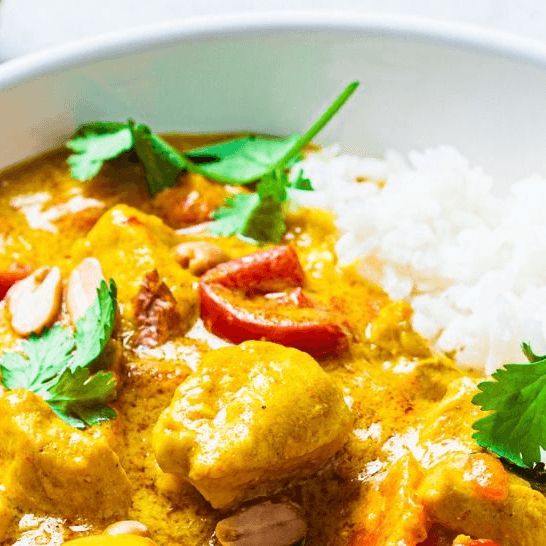 Hähnchen-Kokos-Curry mit Fortimel Trinknahrung
