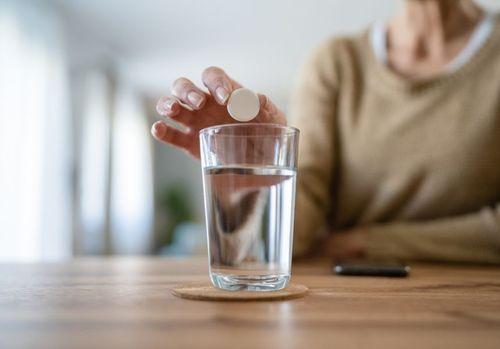 Brausetabletten über eine Sonde verabreichen