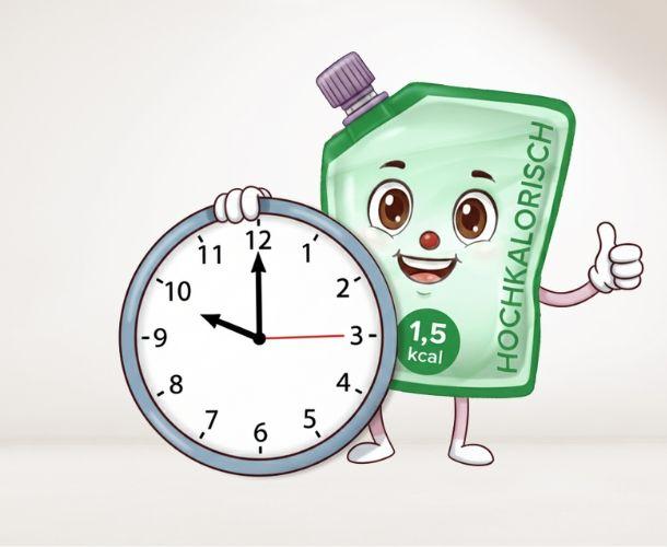 Hochkalorische Sondennahrung reduziert Verabreichungszeit Hochkalorische Sondennahrung reduziert Verabreichungszeit