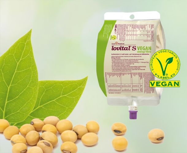 Lovital S  vegan energy fibre: rein pflanzliche und vegane Sondennahrung