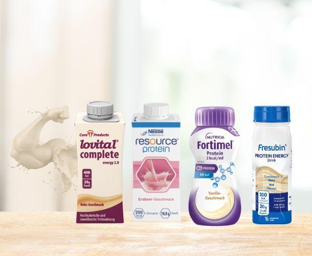 Trinknahrung zur Unterstützung der Ernährung bei chronischen Wunden Trinknahrung zur Unterstützung der Ernährung bei chronischen Wunden