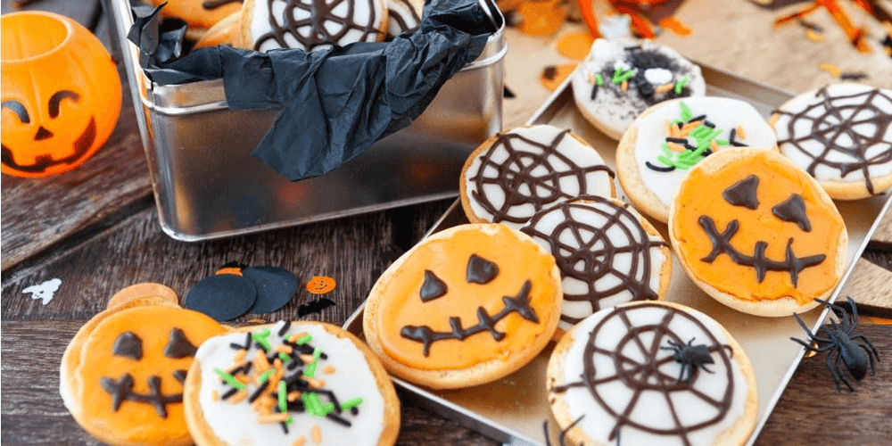 Vegane Amerikaner Halloween Vegane Amerikaner Halloween