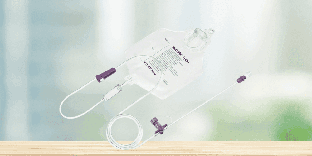 Nutrifix 1000 ml Safety mit ENFit von B. Braun Nutrifix 1000 ml Safety mit ENFit von B. Braun