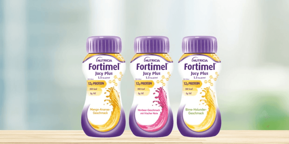 Fortimel Jucy Plus 1.5 kcal von Nutricia fettfreie Trinknahrung Fortimel Jucy Plus 1.5 kcal von Nutricia fettfreie Trinknahrung