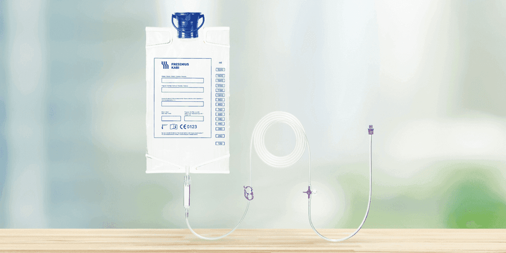 Amika Pumpenset Beutel ENFit von Fresenius Kabi Amika Pumpenset Beutel ENFit von Fresenius Kabi