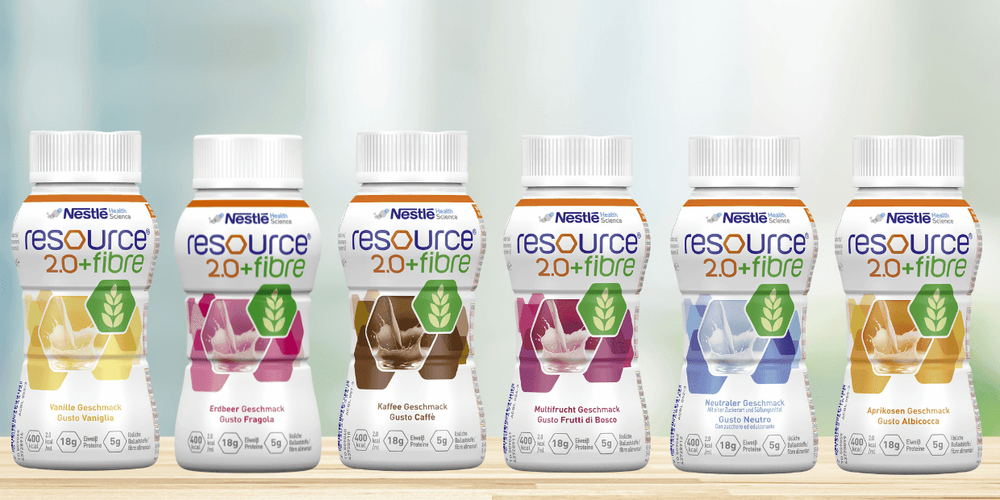 Resource 2.0 fibre Trinknahrung von Nestlè Health Science