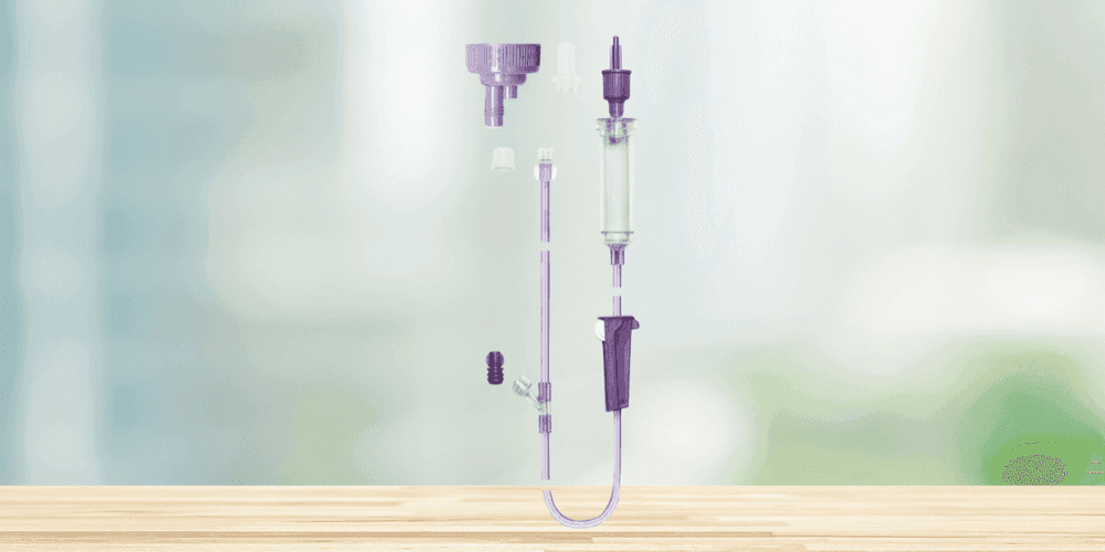 Flocare Flaschen/Pack Überleitgerät Schwerkraft von Nutricia Flocare Flaschen/Pack Überleitgerät Schwerkraft von Nutricia