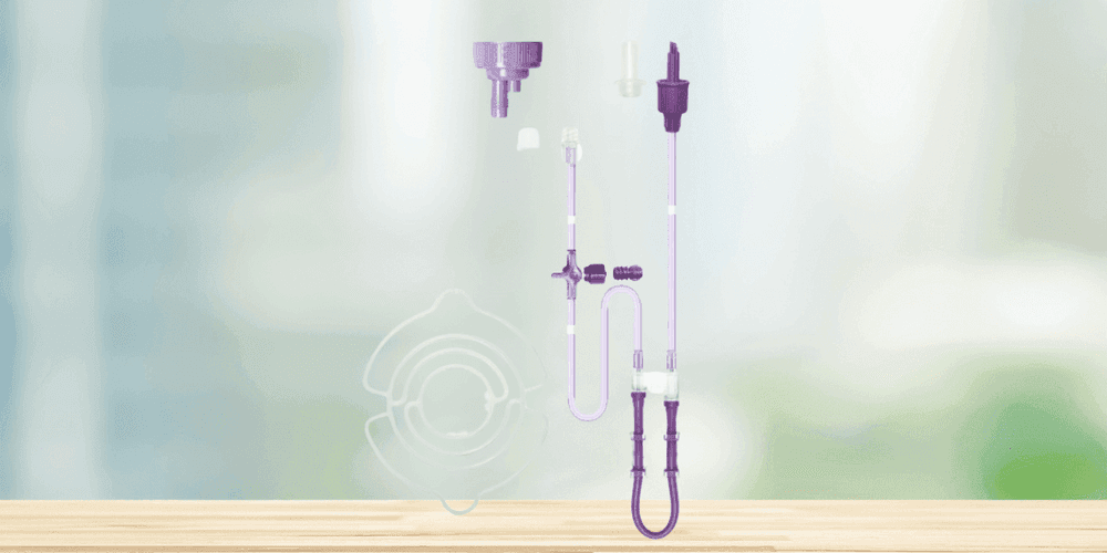 Flocare Infinity Flaschen/Pack Überleitgerät ohne Tropfkammer von Nutricia Flocare Infinity Flaschen/Pack Überleitgerät ohne Tropfkammer von Nutricia