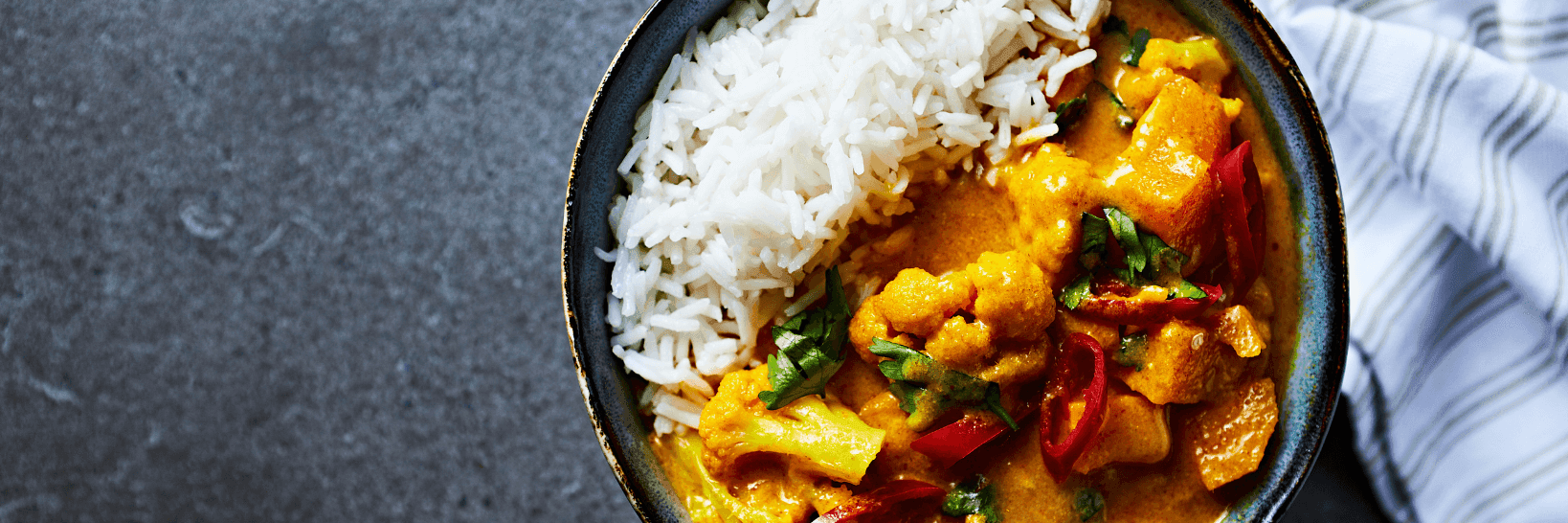 Fresubin: Veganes Gemüse-Curry
