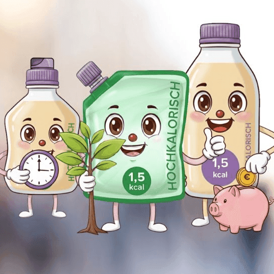 Hochkalorische Sondennahrung: Kleine Menge, große Vorteile Hochkalorische Sondennahrung: Kleine Menge, große Vorteile